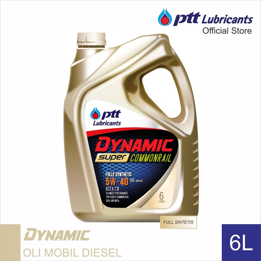 Oli Diesel PTT Lubricants Dynamic Commonrail Synthetic 5W30 6L