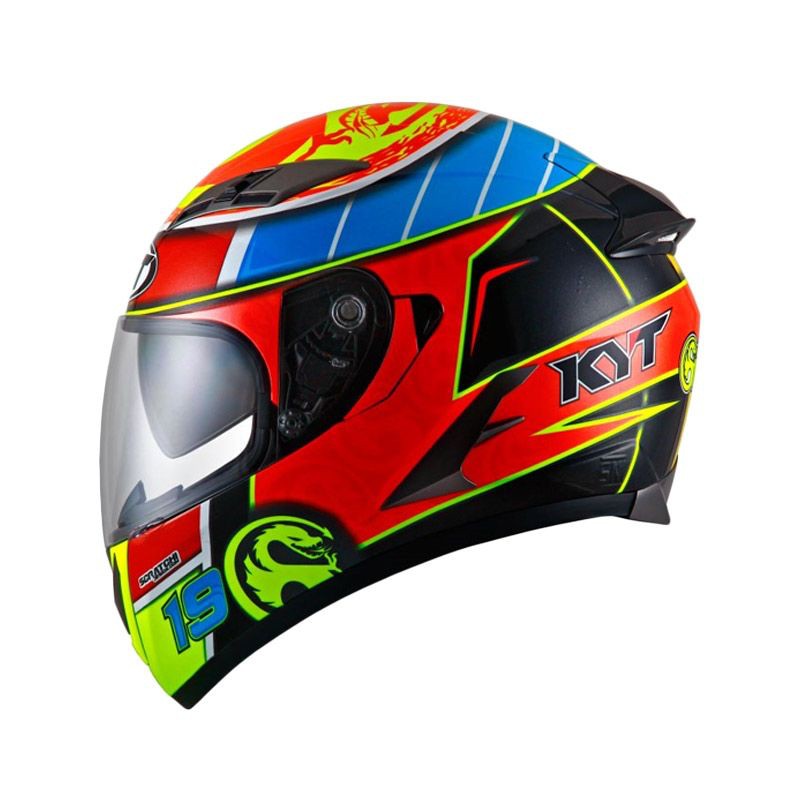 HM-1846 Kyt Vendeta 2 Xavier Simeon The Belgium Rep Helm Full Face Murah