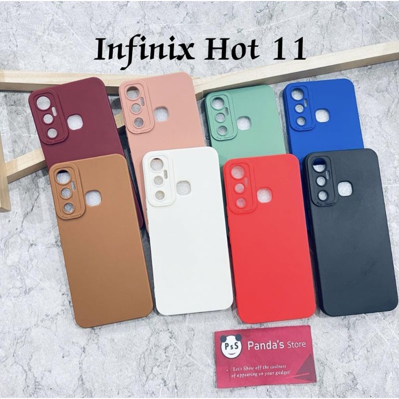 Softcase Pro Camera Infinix Hot 11 Candy Case Full Color 3D Silikon TPU