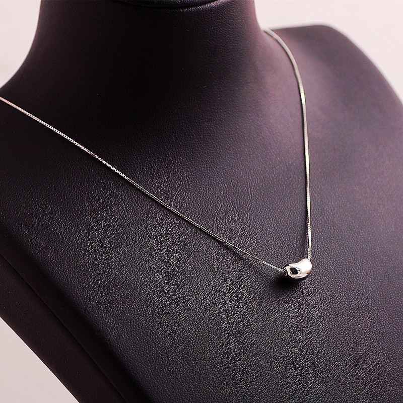 Fashion Aksesoris S925 Sterling Silver Kalung Tren Kepribadian Desain Sederhana