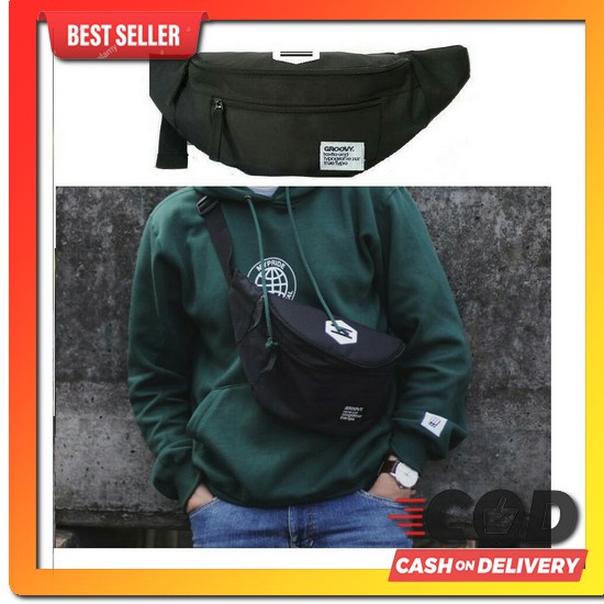 Tas Slempang Pria Tas Selempang Pria Besar Terbaru Modern Tas Selempan Tas Waistbag Oval Harga Grosi