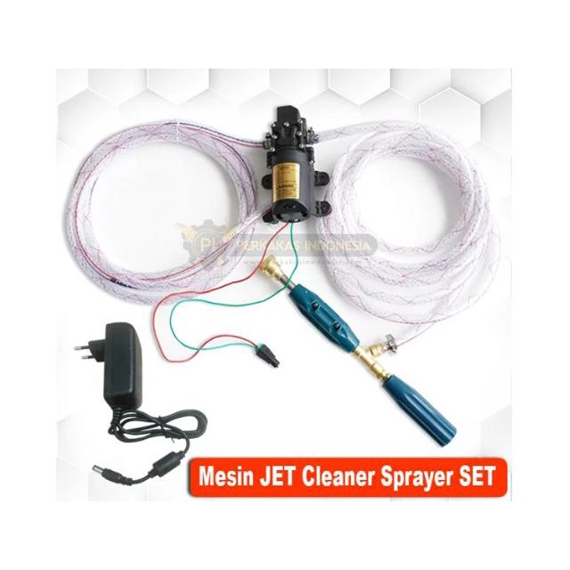 Kualitas Terbaik] Mesin Jet Sprayer Set Otomatis Alat Steam Pompa Power Pencuci Mobil
