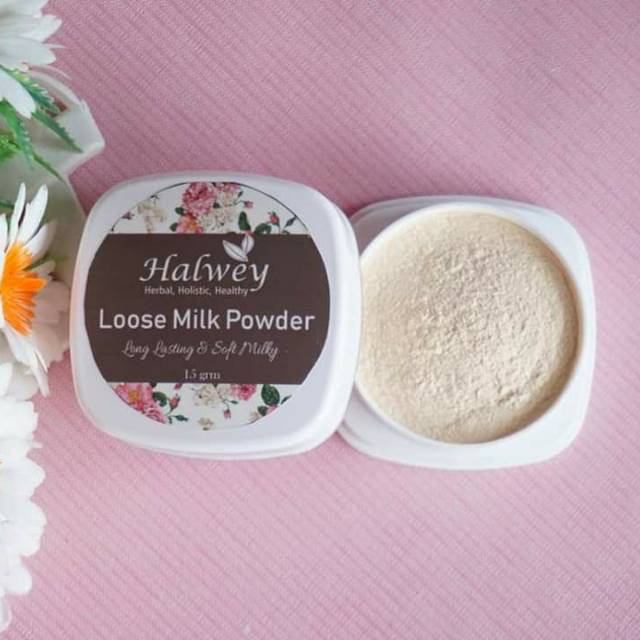 [HALWEY] Loose Milk Powder bedak tabur susu Halwey