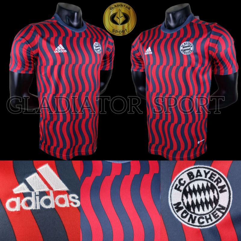 Jersey Bayern Munchen New Training Ilution 2022-2023 Grade Original