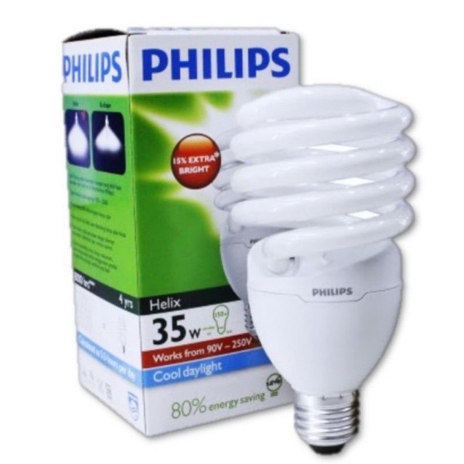 Lampu Philips Helix 35w 35 watt Spiral