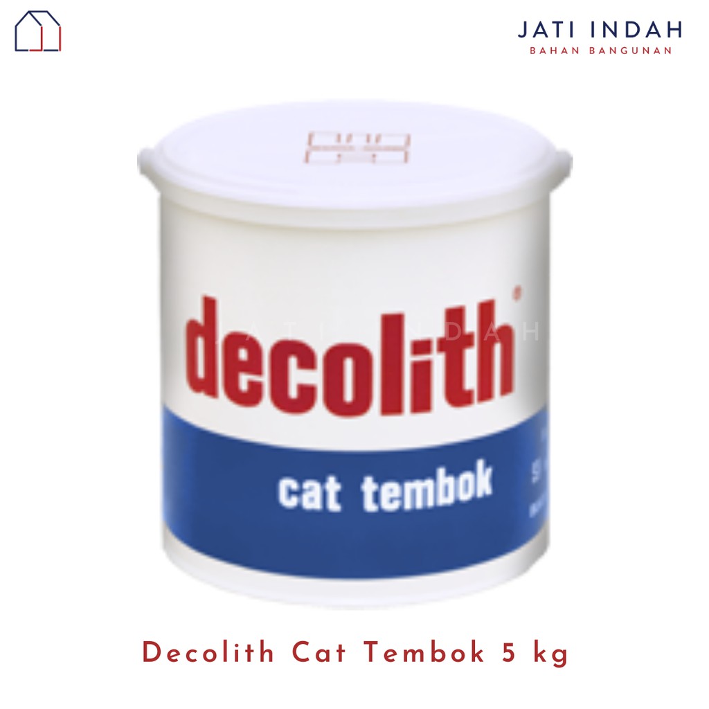 DECOLITH CAT TEMBOK / PLAFON 5 KG DINDING WARNA BANYAK