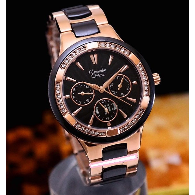 Jam tangan wanita - ALEXANDRE CHRISTIE 2299 (RG)