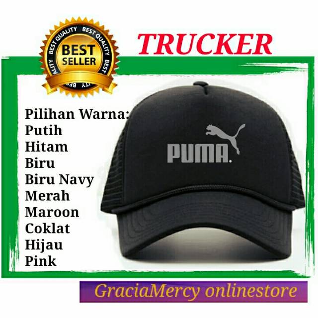 TOPI TRUCKER PUMA