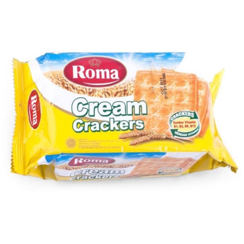 

Malkist Cream Crackers Tawar Roma 135 gr 135gr