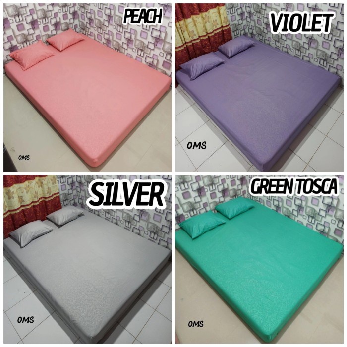 Sprei & Bedcover Premium Sprei Homemade King / Uk 180X200 / No.1 / Embos