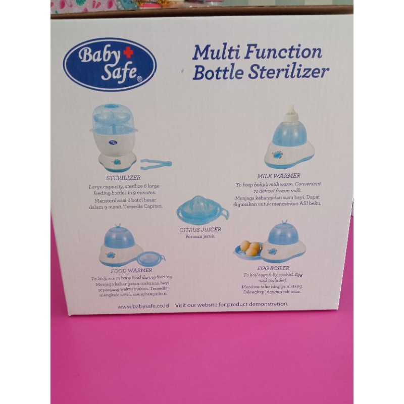 Sterilizer multifungsi baby safe