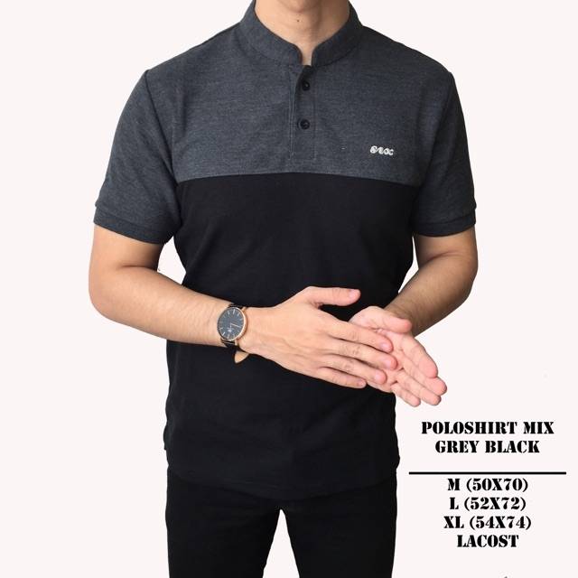 ForStylezone Polo Shirt Pria  Lengan Pendek Pria  Polos 