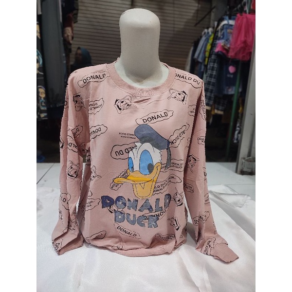 Kaos jumbo wanita lengan panjang kaos premium kaos tiramisu