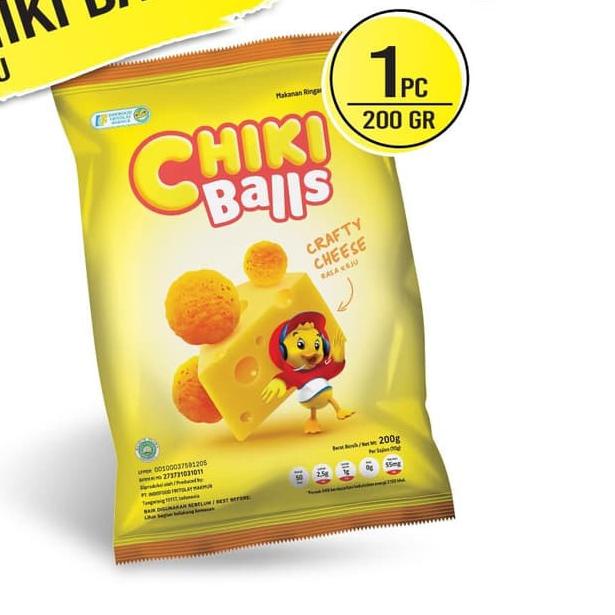 

{Flash Sale} Chiki Balls Keju, Coklat & Ayam 200 Gr Garansi Termurah