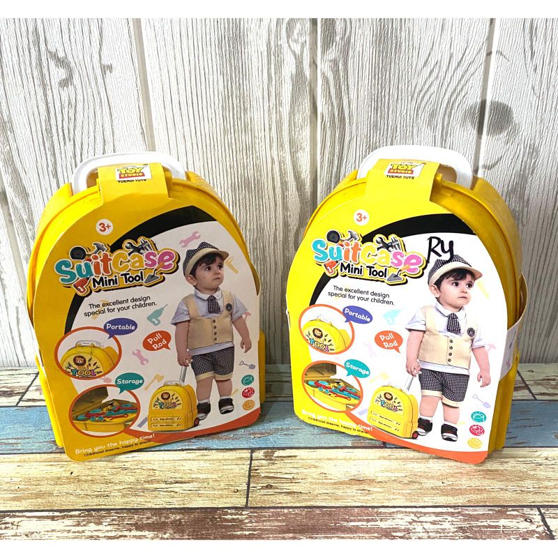 Mainan Anak Koper Mini Alat Pertukangan