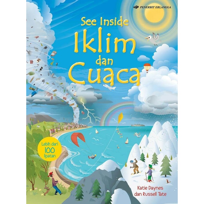 

READYY!! usborne - See inside Cuaca dan Iklim - lift the flap - Erlangga TERBARU