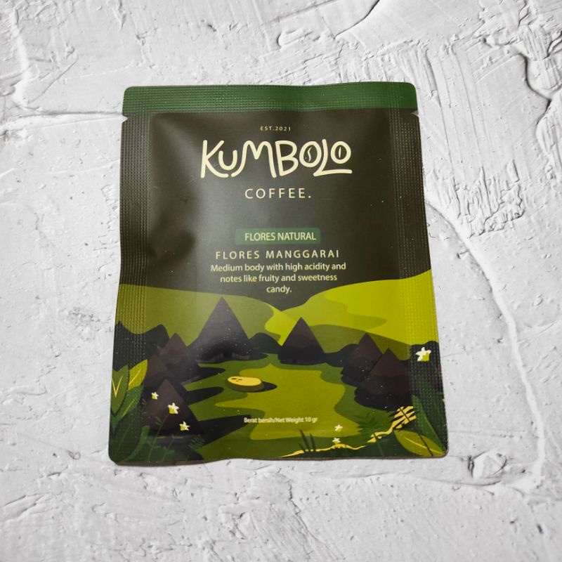 

Kumbolo Coffee DripBag Flores Natural - Wae Rebo