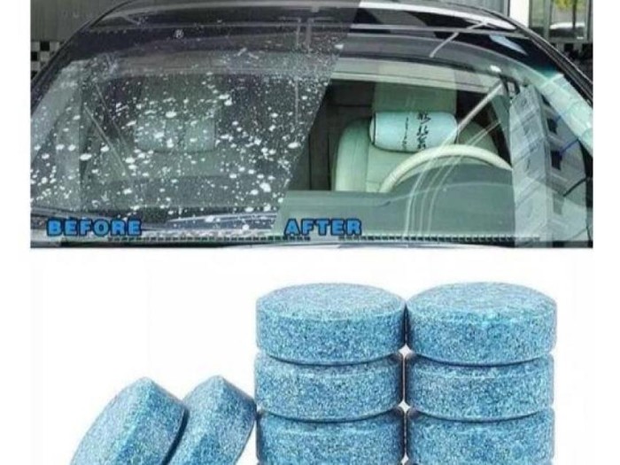 Sabun Pembersih Kaca Mobil/Kaca Lainnya ISI 10PCS