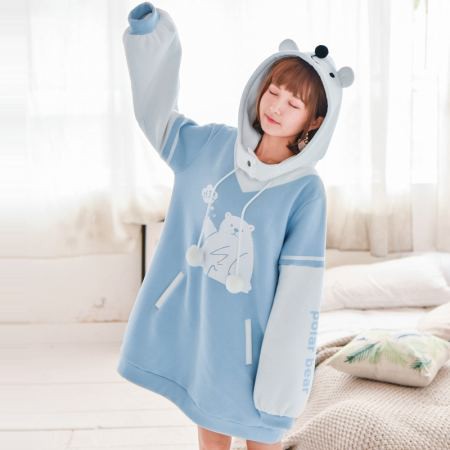 kawaii dinosaur hoodie