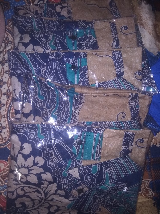 Kemeja Batik Lengan Panjang Size M L Xl Xxl Xxxl