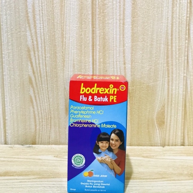 BODREXIN FLU DAN BATUK SIRUP 60 ML | BODREXIN Tablet Demam| tablet per strip