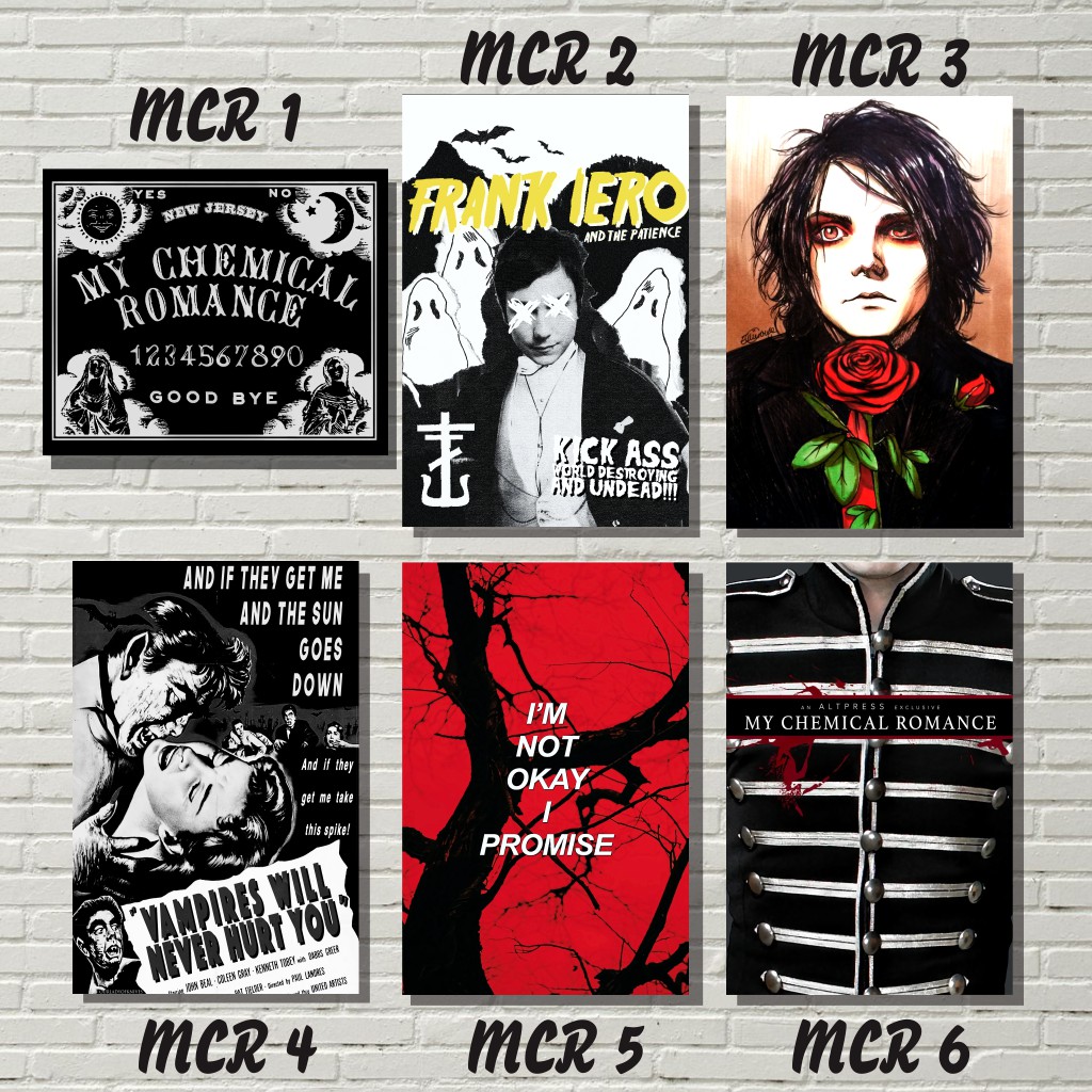 

Poster Band My Chemical Romance / Dekorasi Dinding