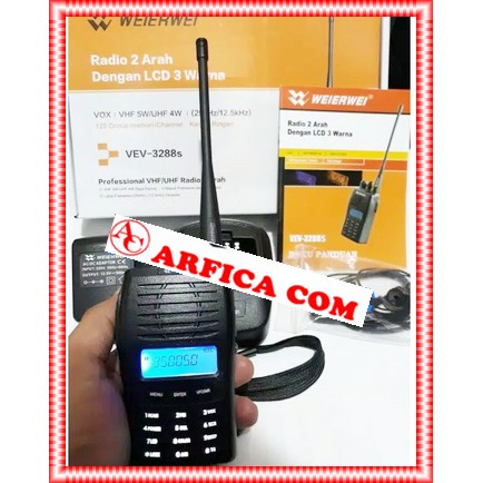 HT WEIRWEI VEV 3288S UHF LOW 350-390MHZ ORI GARANSI WEIRWEI 3288S UHF LOW