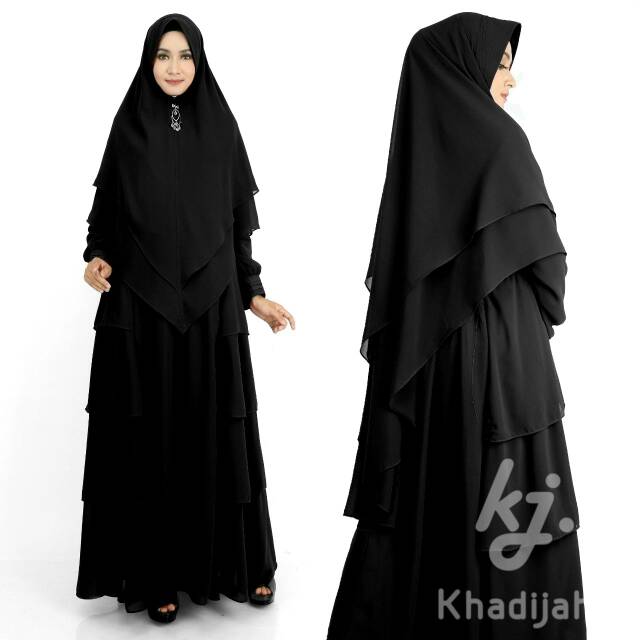 Gamis syari Khadijah