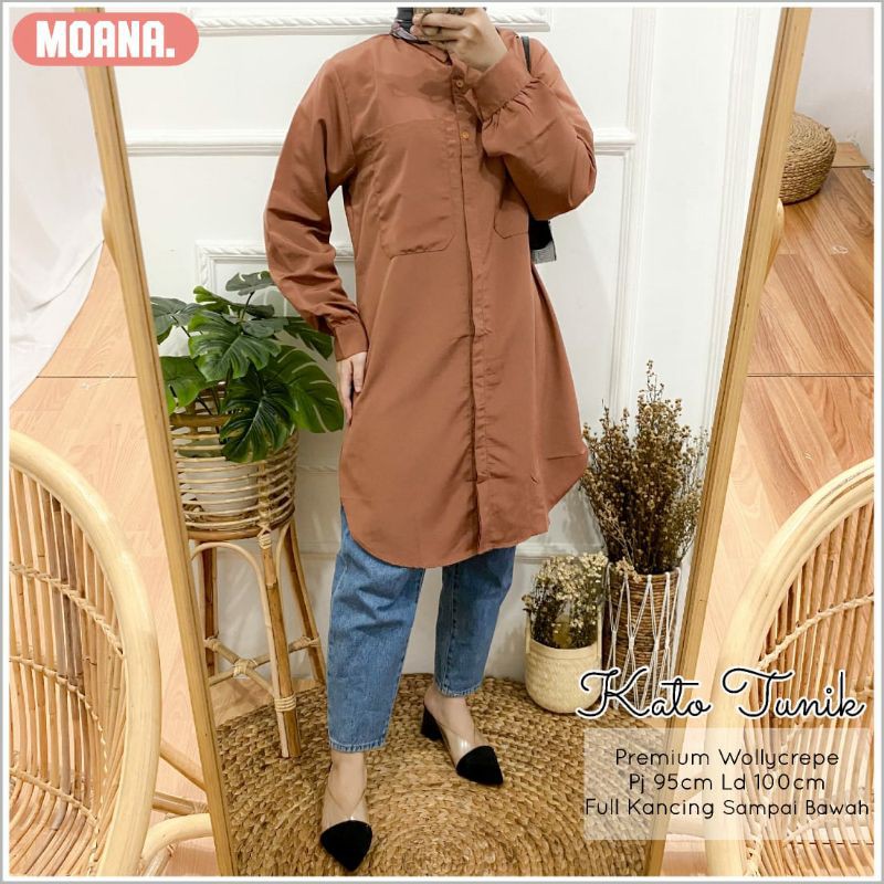Kato Tunik /Tunik muslimah /Baju Wanita