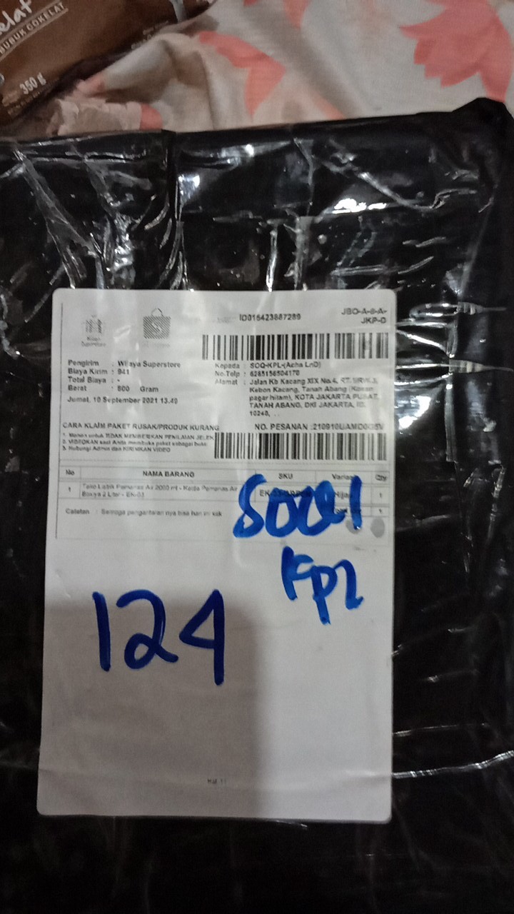 Teko Listrik Pemanas Air 2000 Ml / 2l - Electric Kettle Pemanas Air 2 Liter - Daya Listrik 1500 Watt