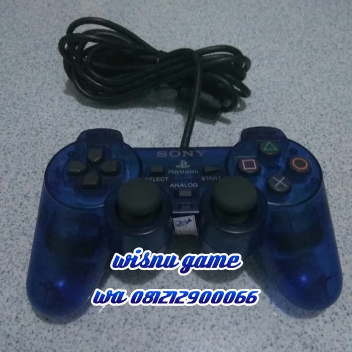 Cuci Gudang STIK / STICK PS2 ORIGINAL MESIN ( BIRU TRANSPARAN )