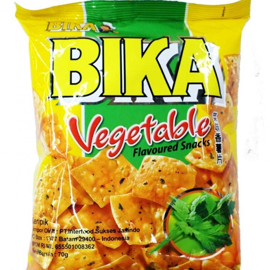 

BIKA VEGETABLE 70GR