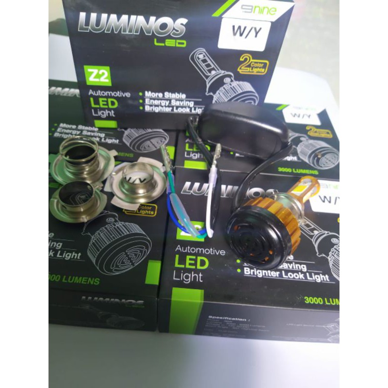 LAMPU LED MOTOR Z2 3SISI LUMINOS 2WARNA WHITE YELLOW