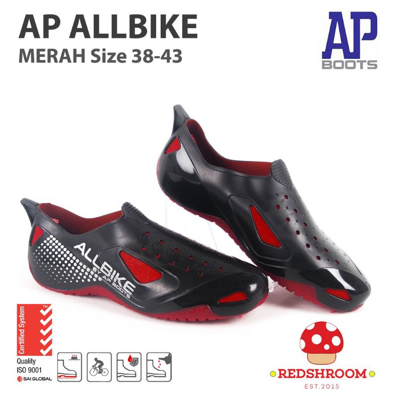 slip on allbike / sepatu allbike / sepatu karet / sepatu allbike original