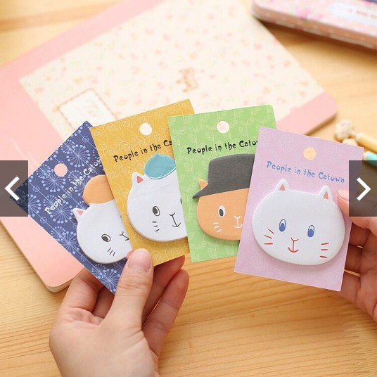 

LC23 STICKY NOTE KUCING