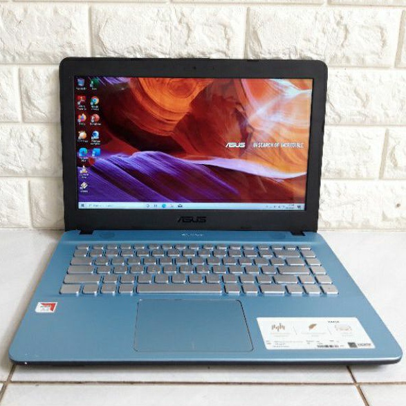 Laptop Asus X441B Amd A4-9125 2.30GHz 4GB 1000GB Ice Blue Garansi Resmi 20 Januari 2022
