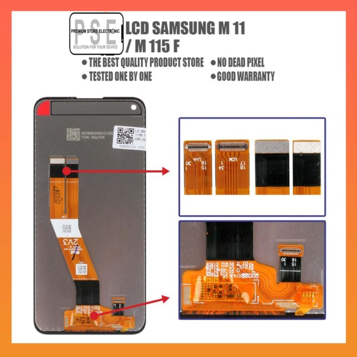 LCD SAMSUNG M11/M115F/A11 ORIGINAL FULLSET TOUSCREEN