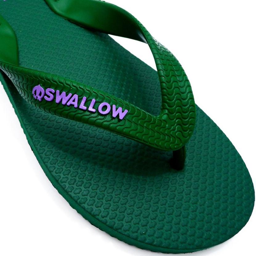 ♣ Sandal Jepit Swallow Premium Bali [Green] ◌