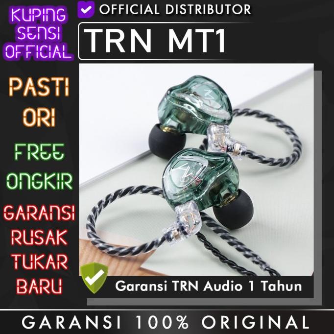 TRN MT1 Earphone dengan Mic alt kz edx cca ca2 kz zsn pro x