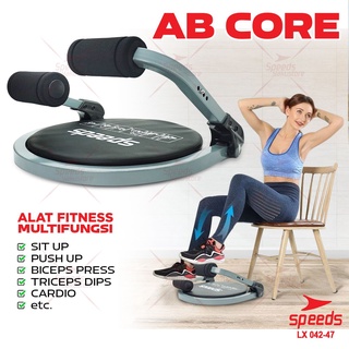 SPEEDS Power Core 8in1 Alat Gym Power Sit Up Fitness Rumahan Olahraga Indoor 042-47