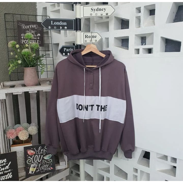 Sweater Wanita Grosir Berkualitas -Don't the hodie