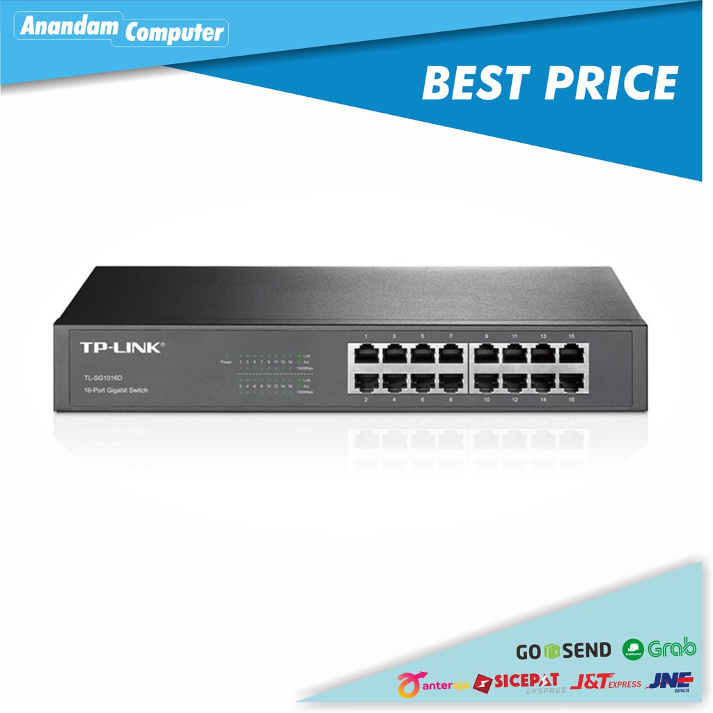 TP-Link TL-SG1016D - 16-Port Gigabit Switch