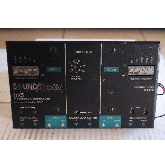Aktif Crossover Soundstream DX5