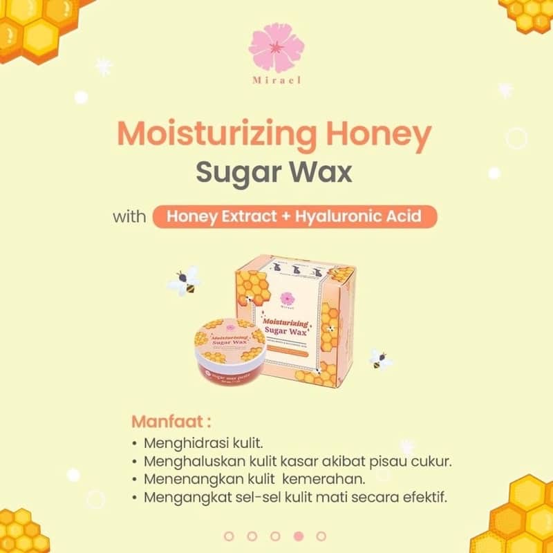 MIRAEL Sugar Waxing Kit Original BPOM | Wax | Hair Removal Penghilang / Pencabut Bulu Rambut Ketiak | MILKTEA / MILK TEA CHATIME