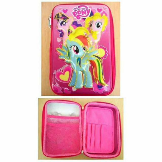 

SALE Smiggle Pencil Case 6D Timbul Import Little Pony