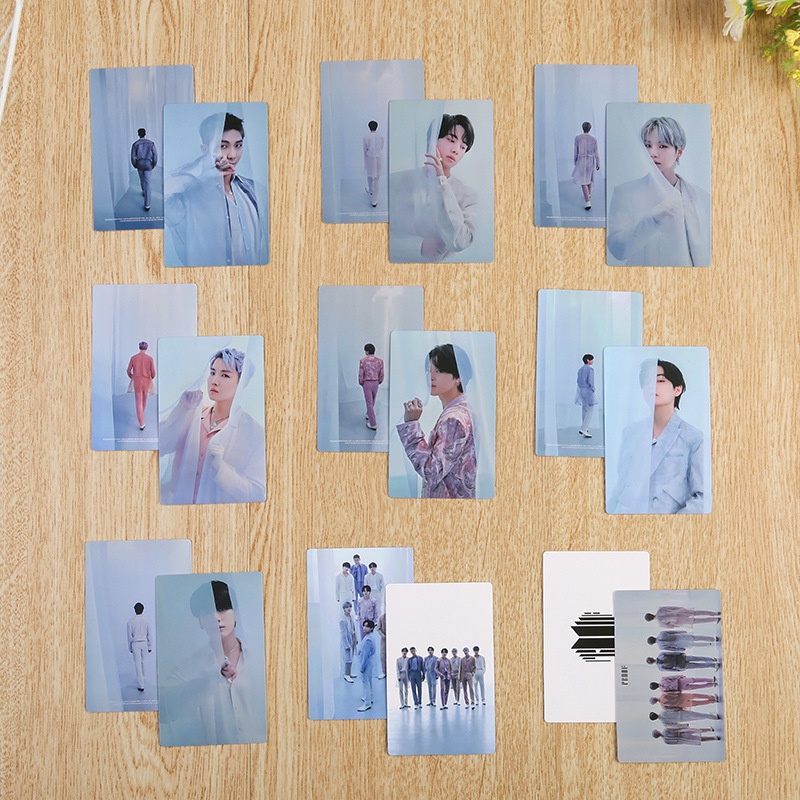 58pcs / set Kartu Foto Kpop BTS Ukuran Kecil