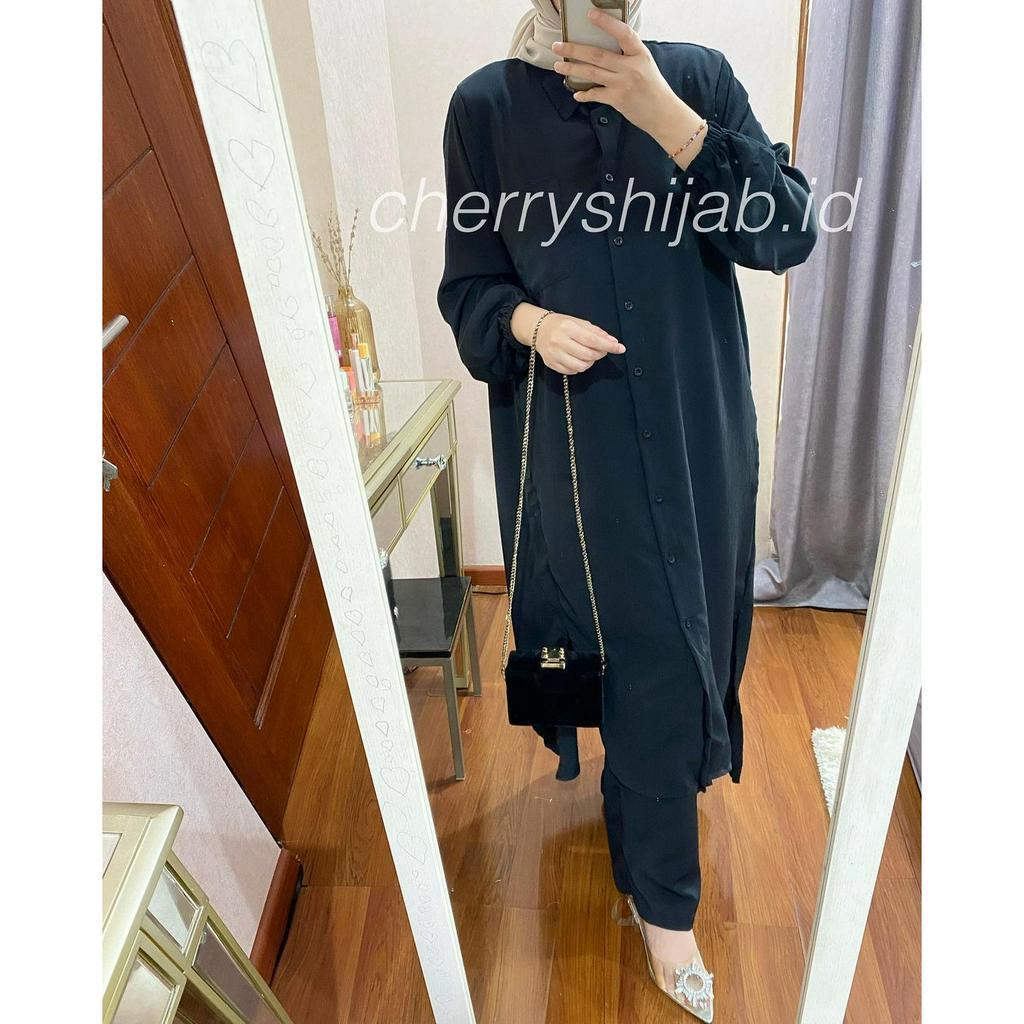 Satila  Setelan wanita kekinian set celana stelan jumbo ld 120