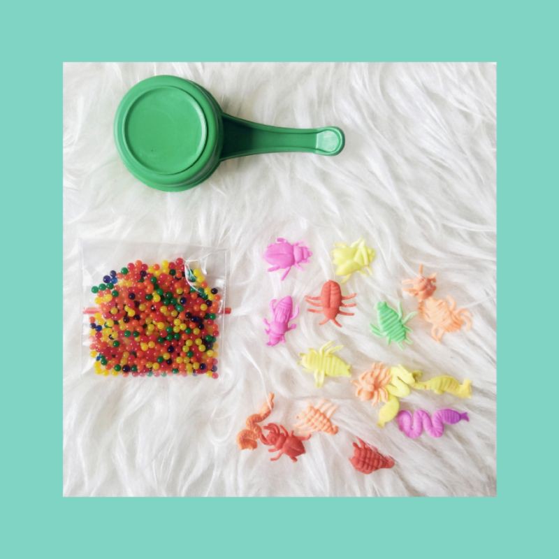 Paket water beads / waterbeads/ hydrogel sensory toys