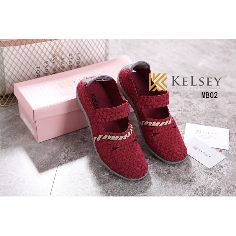 (GRATIS ALAS KAKI) NICOLE SEPATU RAJUT WANITA KELSEY MB02 RAJUT SEPATU IMPORT