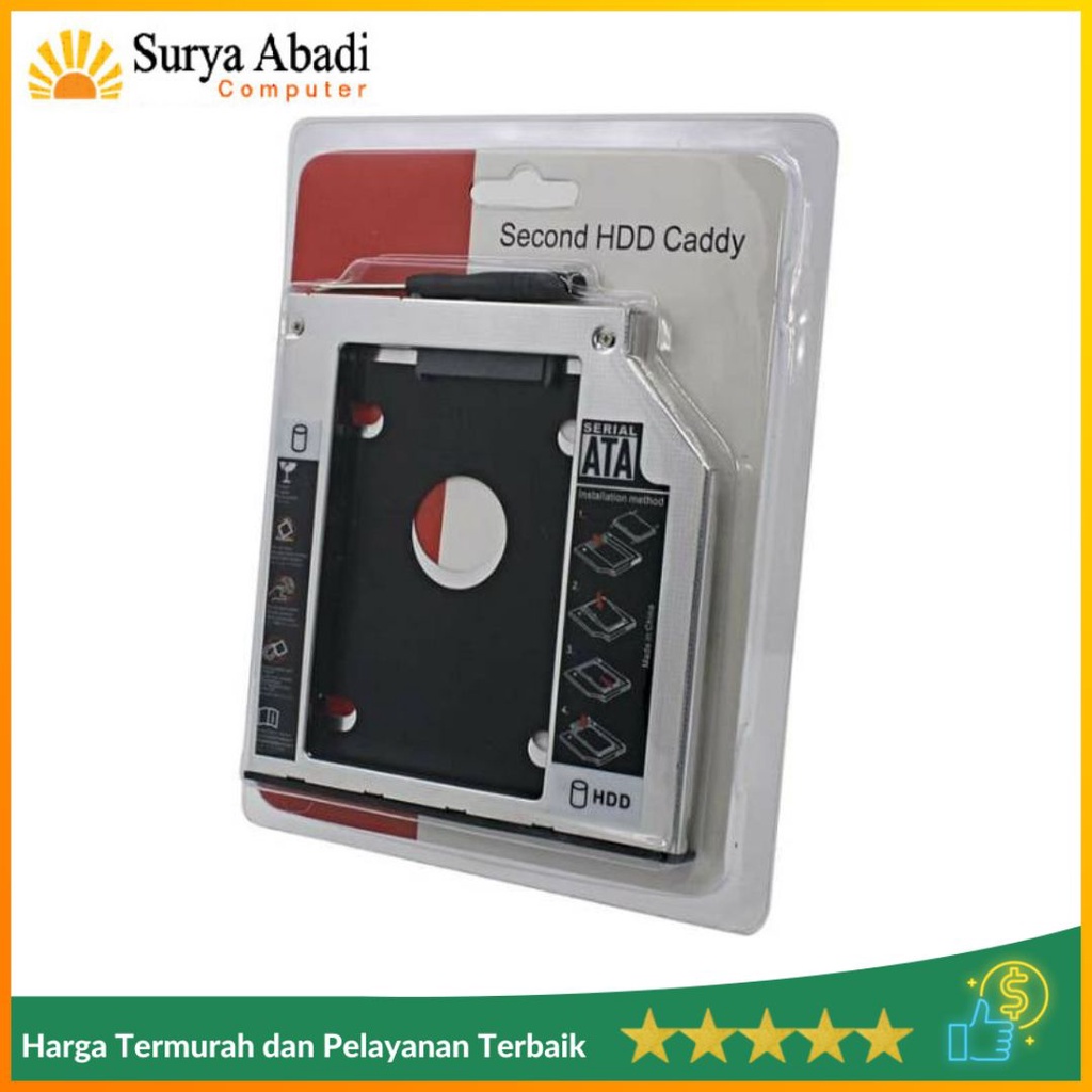 HARDDISK CADDY 9.5MM SATA | HDD CADDY |SSD CADDY